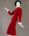 Suit, House of Chanel (French, founded 1910), silk, French